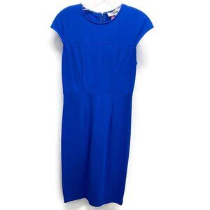 Diane Von Furstenberg Cobalt Cap Sleeve Dress